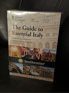 The Great Courses: Guide To Essential Italy  6 DVDs + Course Guidebook New